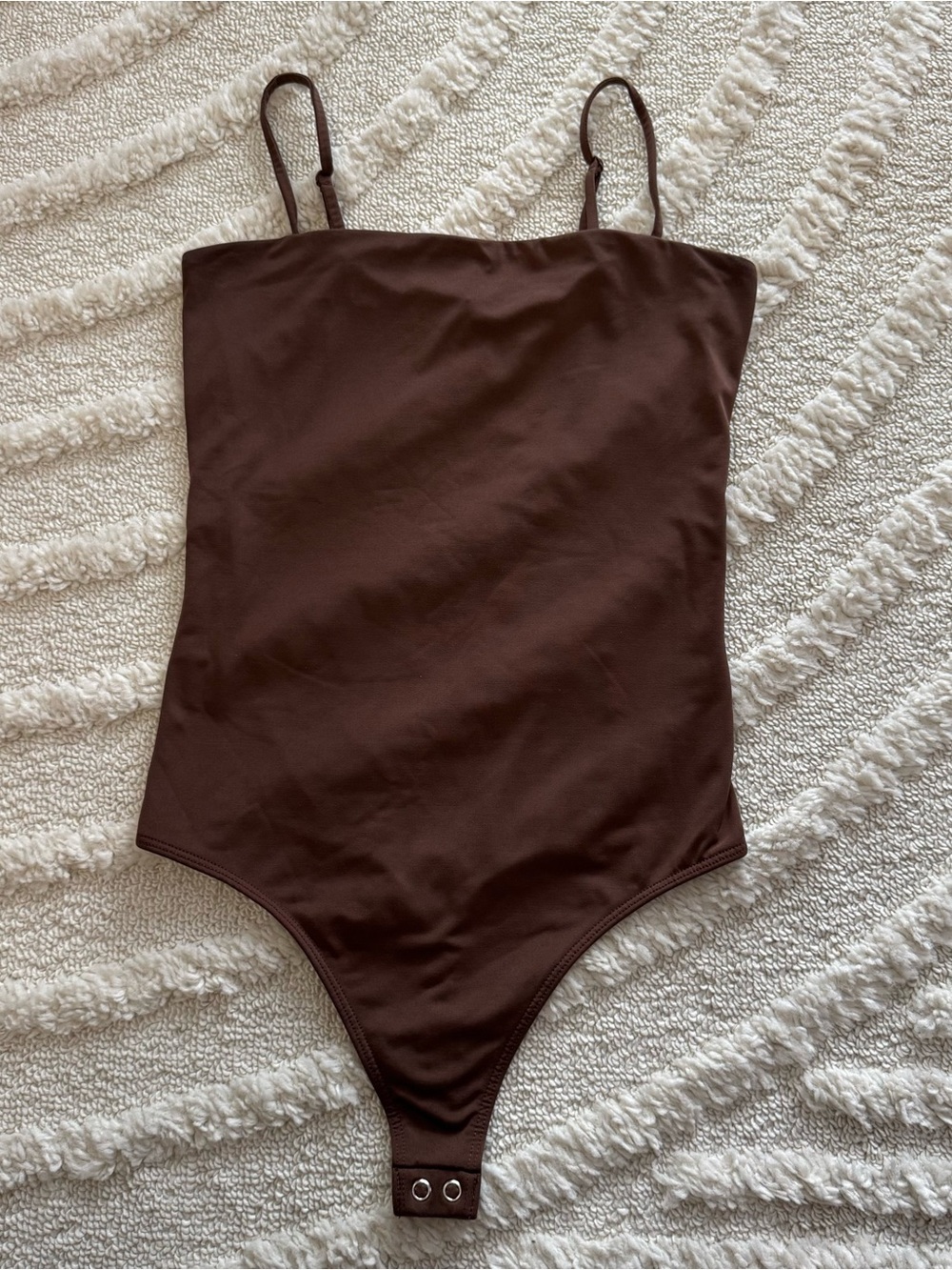 Express Brown Body Contour Tank Top Bodysuit Women’s Size XS